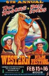 2003 Film Festival Poster, 25 W x 38 1/2 L